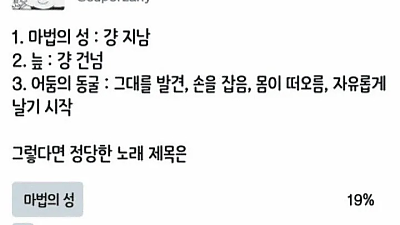 원작자도 인정한 노래 마법의 성의 진실