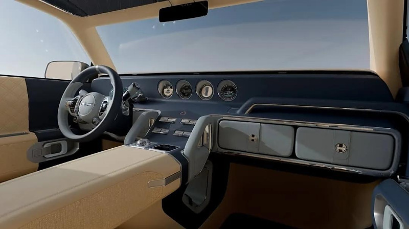 현대 제네시스 전동화 기반 오프로드 SUV 컨셉 디자인