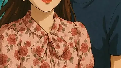 지브리로 남친 만든 여자