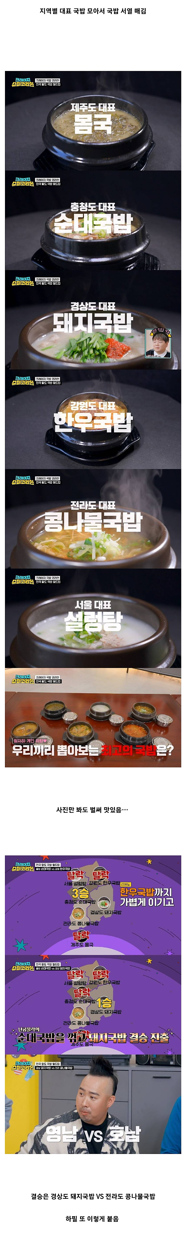 의외로 경상도VS전라도 사람들 자존심 거는 것