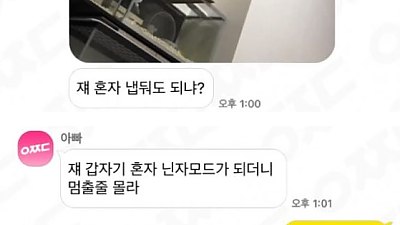 갑자기 햄스터가 벽을 탄다