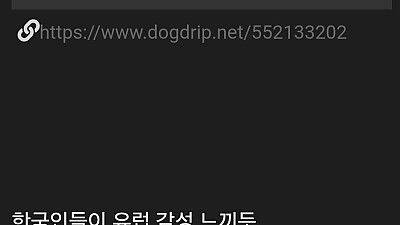 외국인에게 한국감성 느낀다는 사진