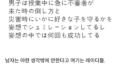 남자들이 야한 생각만 한다는 편견