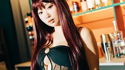 검은 눈, 하이비아 「시크릿 바」 세트.01